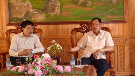 Tiếp tục mở rộng quan hệ hợp tác đào tạo với Nước Cộng hòa DCND Lào