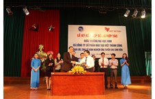 Trường Đại học Vinh và Viet Victory tổ chức Lễ ký kết Hợp đồng hợp tác xây dựng và chuyển giao mô hình thực hành trong lĩnh vực tài chính, ngân hàng