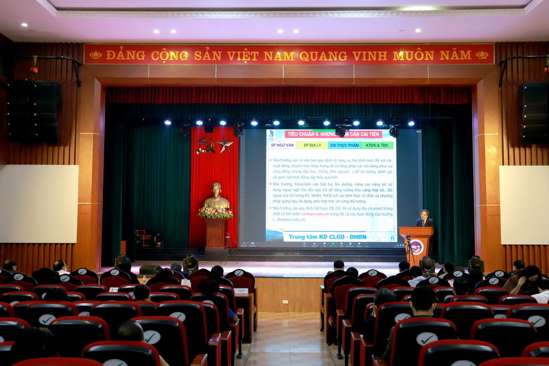 Trường Đại học Vinh tổ chức Hội nghị đại biểu viên chức, người lao động năm 2021