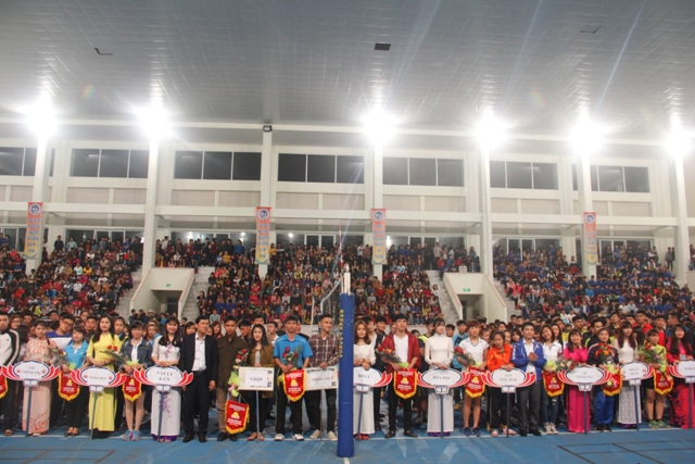 Khai mạc Giải bóng chuyền sinh viên năm 2016
