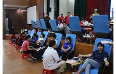 Gần 1.000 sinh viên trường Đại học Vinh tham gia hiến máu tình nguyện