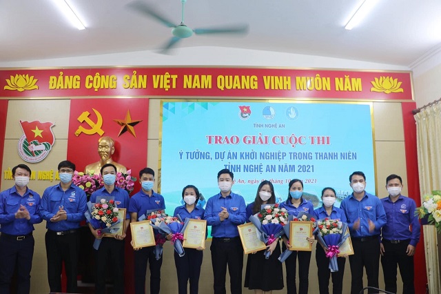Dự án khởi nghiệp của sinh viên Trường Đại học Vinh đạt giải Cuộc thi “Ý tưởng, dự án khởi nghiệp trong thanh niên tỉnh Nghệ An” năm 2021