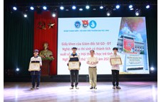 Học sinh Trường Đại học Vinh giành giải cao tại Hội thi 